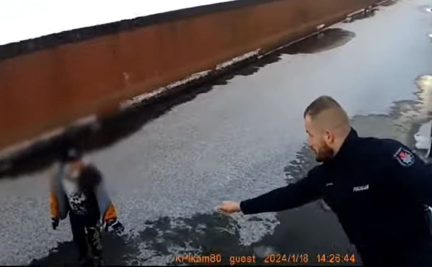 Gdańsk. Policjanci pomogli 9-latkowi