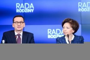 Mateusz Morawiecki i Marlena Maląg