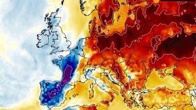 Mapa anomalii temperatury