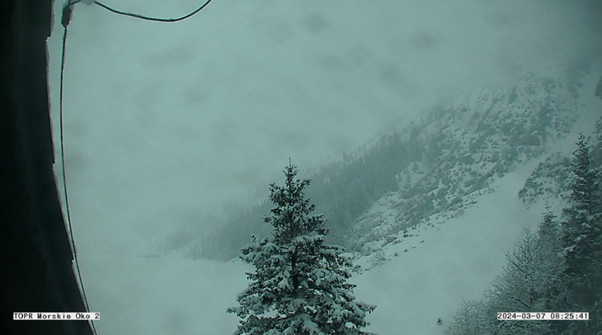 Śnieg w Tatrach