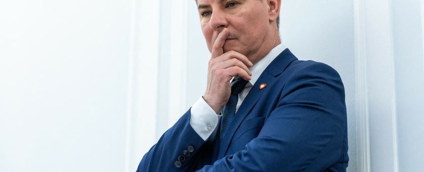 Poseł Jan Grabiec z PO