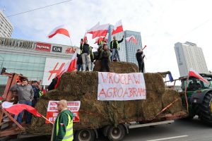 protest rolników