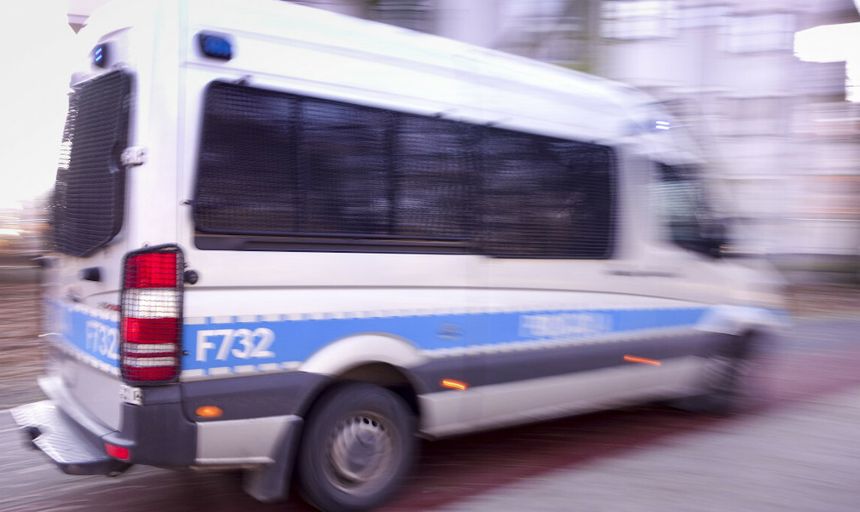 Lublin policja wypadek