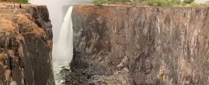 Wodospady Wiktorii wysychają