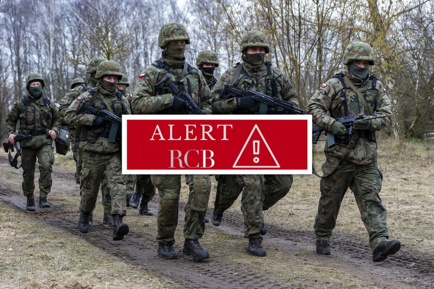 Wojsko i policja na ulicach RCB