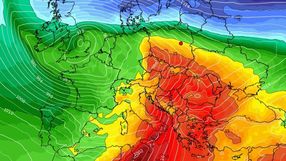 Mapa temperatury w Europie