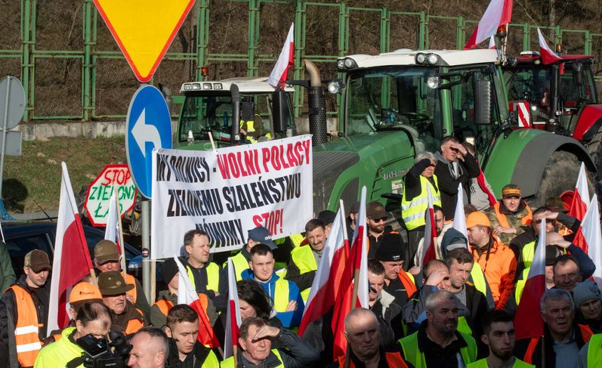 Blokada granicy z Niemcami w Świecku