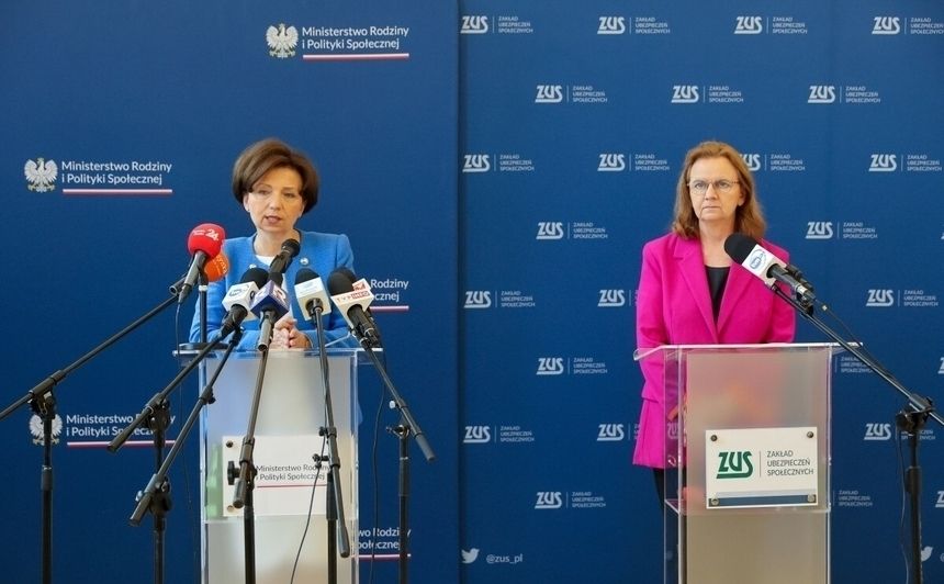 Marlena Maląg i Gertruda Uścińska