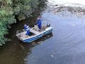 Pracownicy PGW w Kanale Gliwickim