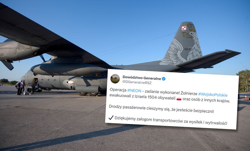 Ewakuacja Polaków z Izraela