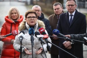 Beata Szydło w Krakowie