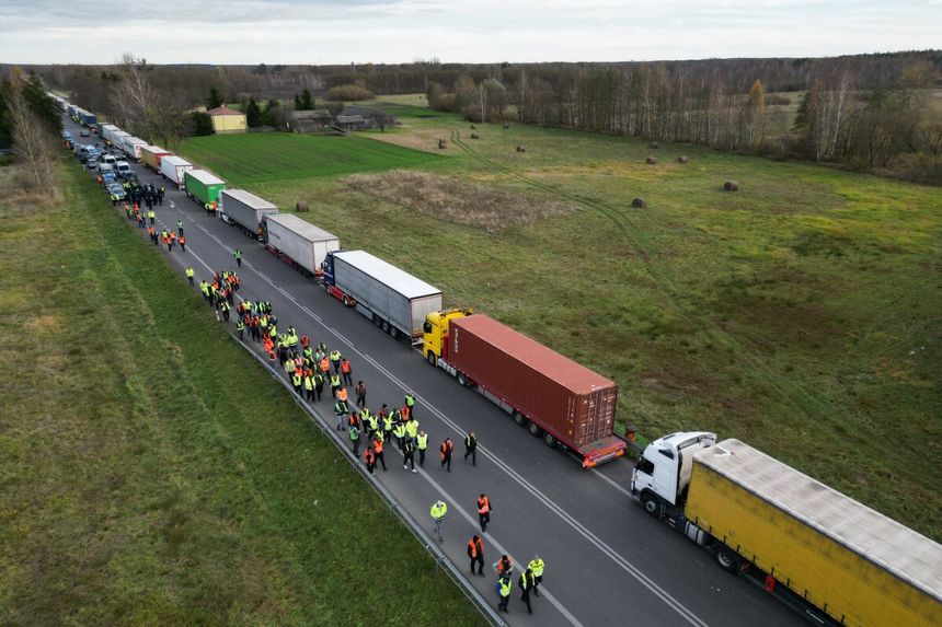 Protest przewoźników