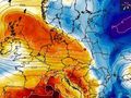 Mapa temperatury nad Europą