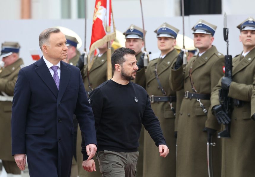 Wolodymyr Zelenski, Andrzej Duda