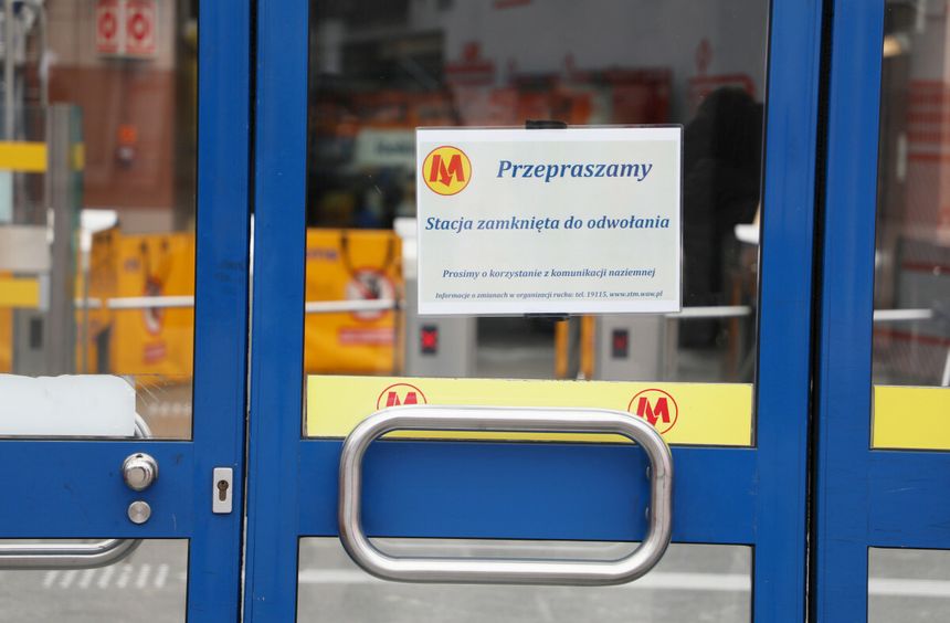 wypadek w metrze