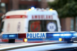 Policja i ambulans