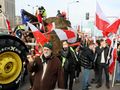 protest rolników w Warszawie