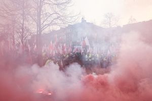 protest rolników w Warszawie MAPA