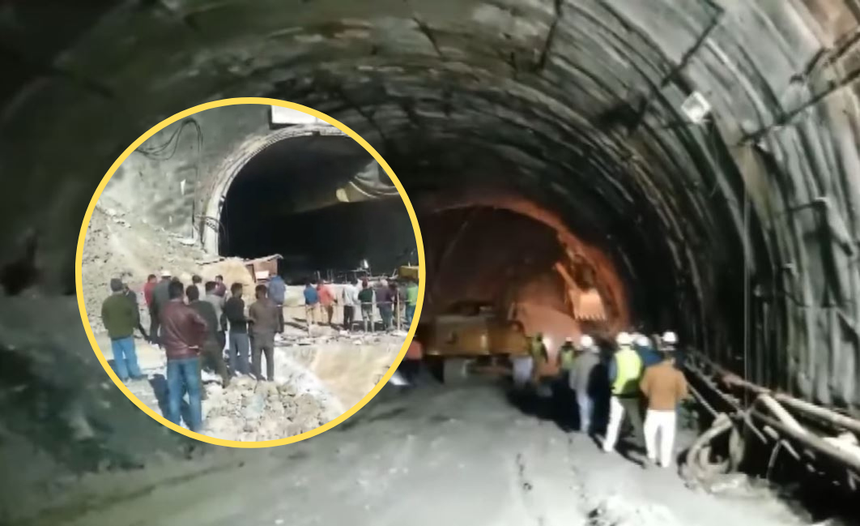 Zawalenie tunelu, Indie