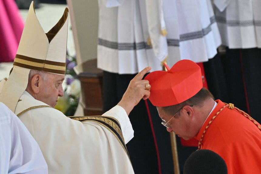 Papież Franciszek i kard. Grzegorz Ryś