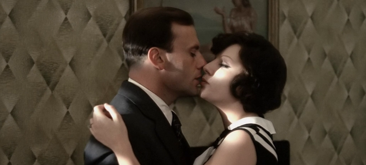 Jean-Louis Trintignant i Stefania Sandrelli w filmiem Konformista