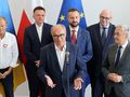 Donald Tusk, Szymon Holownia, Wladyslaw Kosniak-Kamysz, Wlodzimierz Czarzasty, Piotr Zgorzelski, Robert Biedron