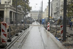 Remont w centrum Poznania