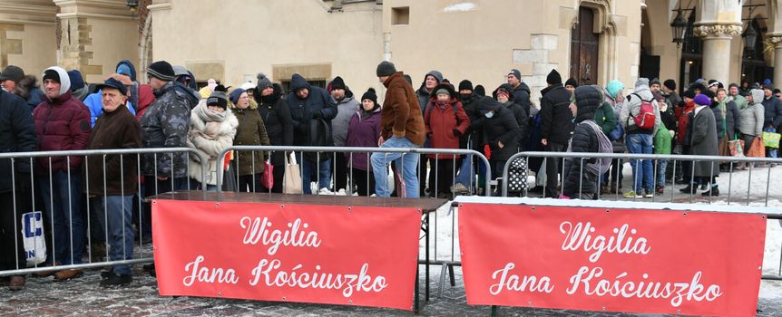 Wigilia dla bezdomnych w 2022 r.