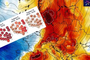 Dodatnia anomalia średniej temperatury