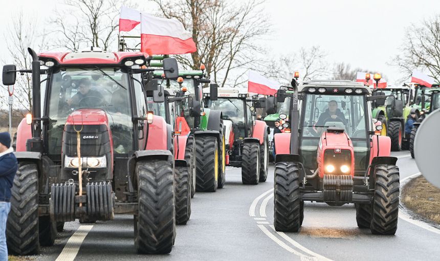 Protest rolników w całym kraju