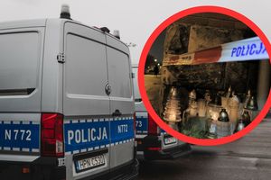 Miejsce zabójstwa dwóch policjantów we Wrocławiu