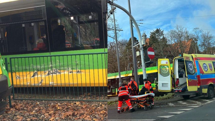 Zderzenie tramwajów w Poznaniu