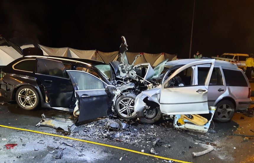 Wypadek na A1 w Holandii