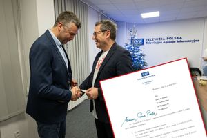 Michał Rachoń i Michał Adamczyk