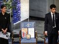 Puste krzesło Narges Mohammad na rozdaniu Nagród Nobla