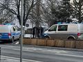 Akcja policji na ul. Grobla w Poznaniu