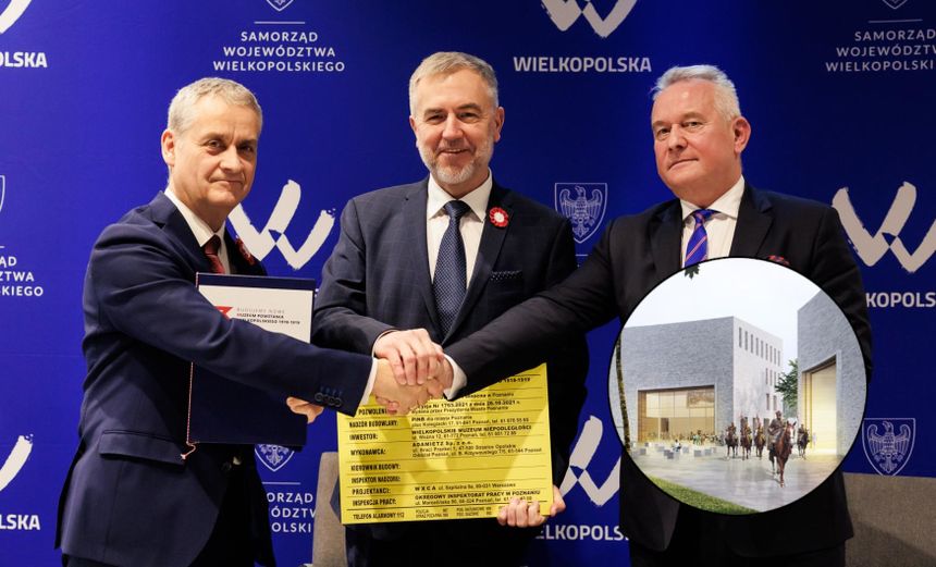 Podpisanie umowy na budowę 