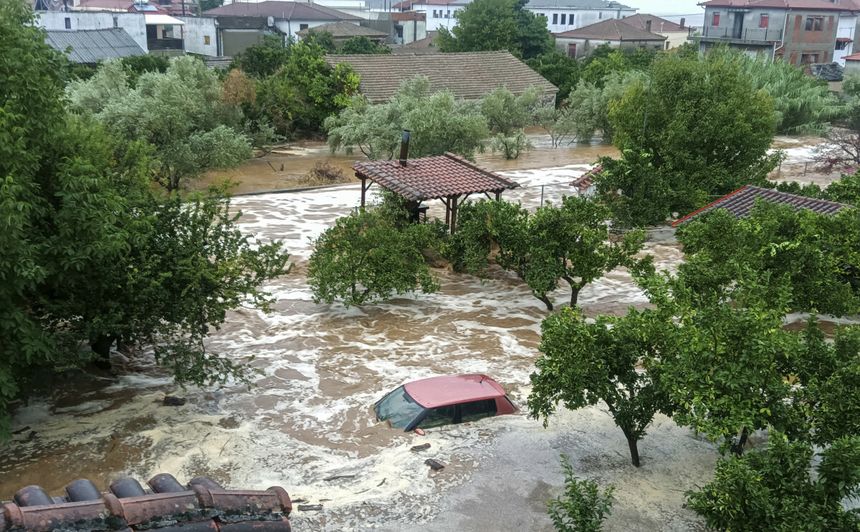 Powódź w Grecji
