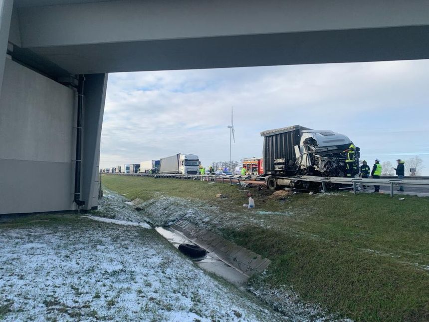 Wypadek na A2