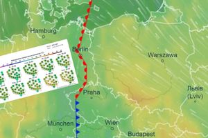 Mapa temperatury