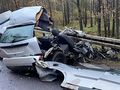 wypadek w Kotach na dk 11
