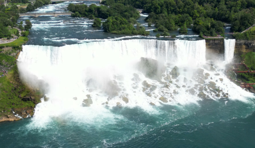 Wodospad Niagara - tajemnicze znalezisko