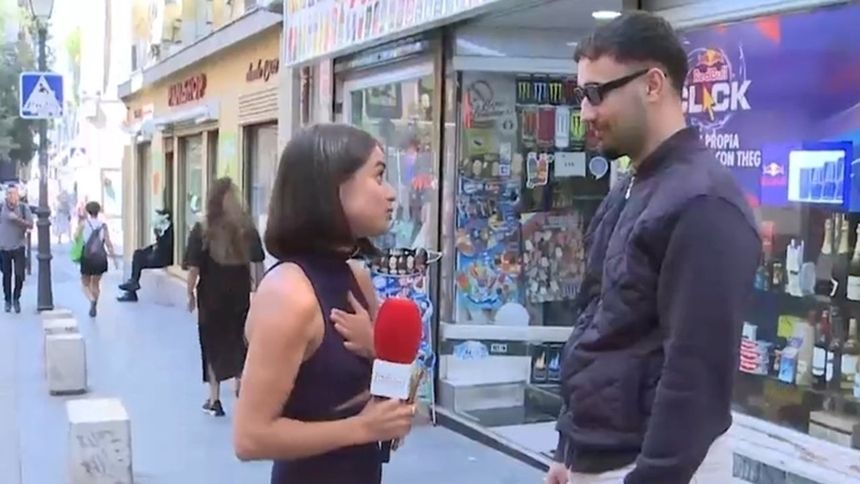 Dziennikarka molestowana na wizji