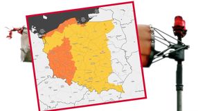 Mapa ostrzeżeń IMGW