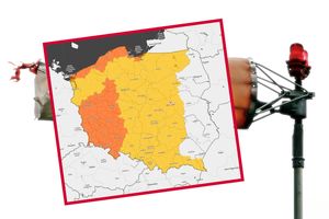 Mapa ostrzeżeń IMGW