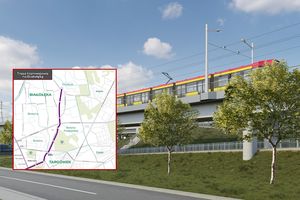 tramwaj na Zieloną Białołękę