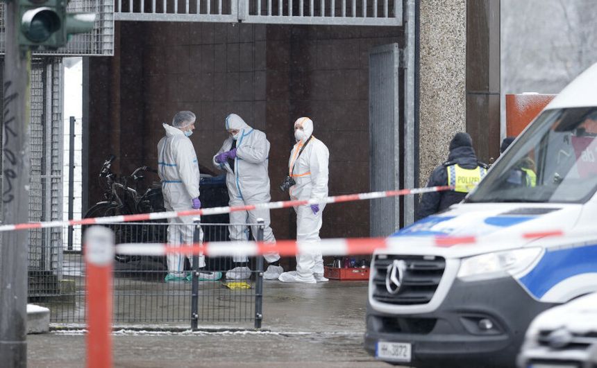 Hamburg atak nożem
