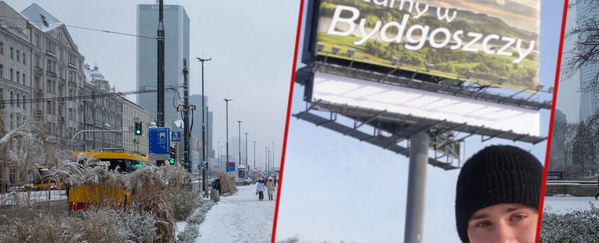 Witamy w Bydgoszczy - billboard/Warszawa