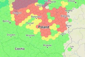 Zakłócenia GPS nad Polską