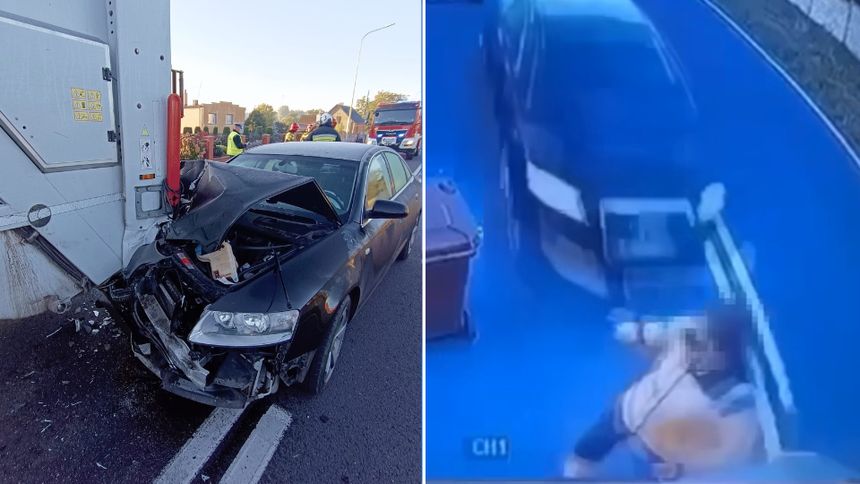 Wypadek w Dziadkowie